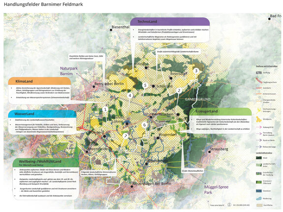 Handlungsfelder Regionalpark Barnimer Feldmark | Quelle: Regionalparks Dachverband Brandenburg Berlin Handlungsfelder Regionalpark Barnimer Feldmark | Quelle: Regionalparks Dachverband Brandenburg Berlin