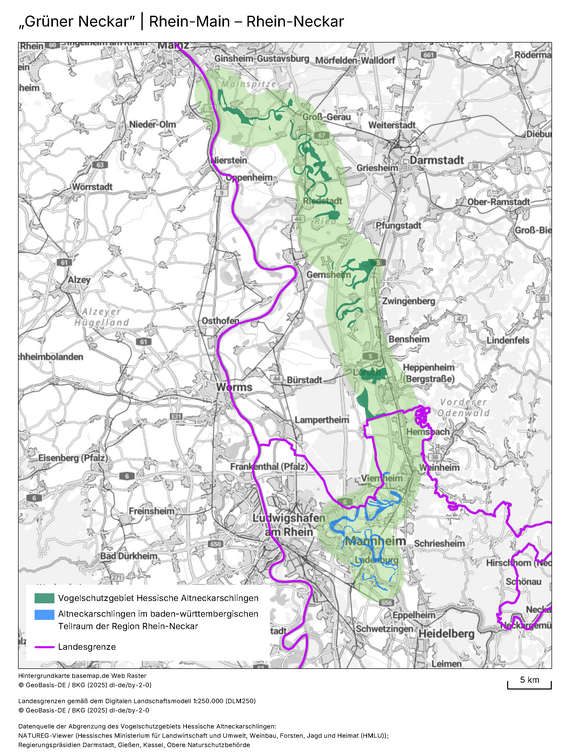Grüner Neckar Alteneckarschlingen Übersichtsplan | Quelle: Regionalverband Rhein-Neckar Grüner Neckar Alteneckarschlingen Übersichtsplan | Quelle: Regionalverband Rhein-Neckar