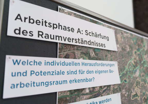 MORO-Regionalparks, Ideenwerkstatt zum Pilotprojekt "Grünzug E" im Turbinengebläsehaus der Jahrhunderthalle in Bochum | Quelle: streamio